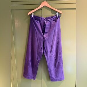 Vintage button fly super soft sailors pants